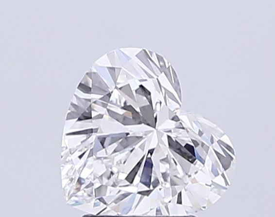 Lab-Grown Heart Diamond - 2.5 Carats, E Color, VVS2 Clarity - Certified by IGI - Report Number: LG710585712