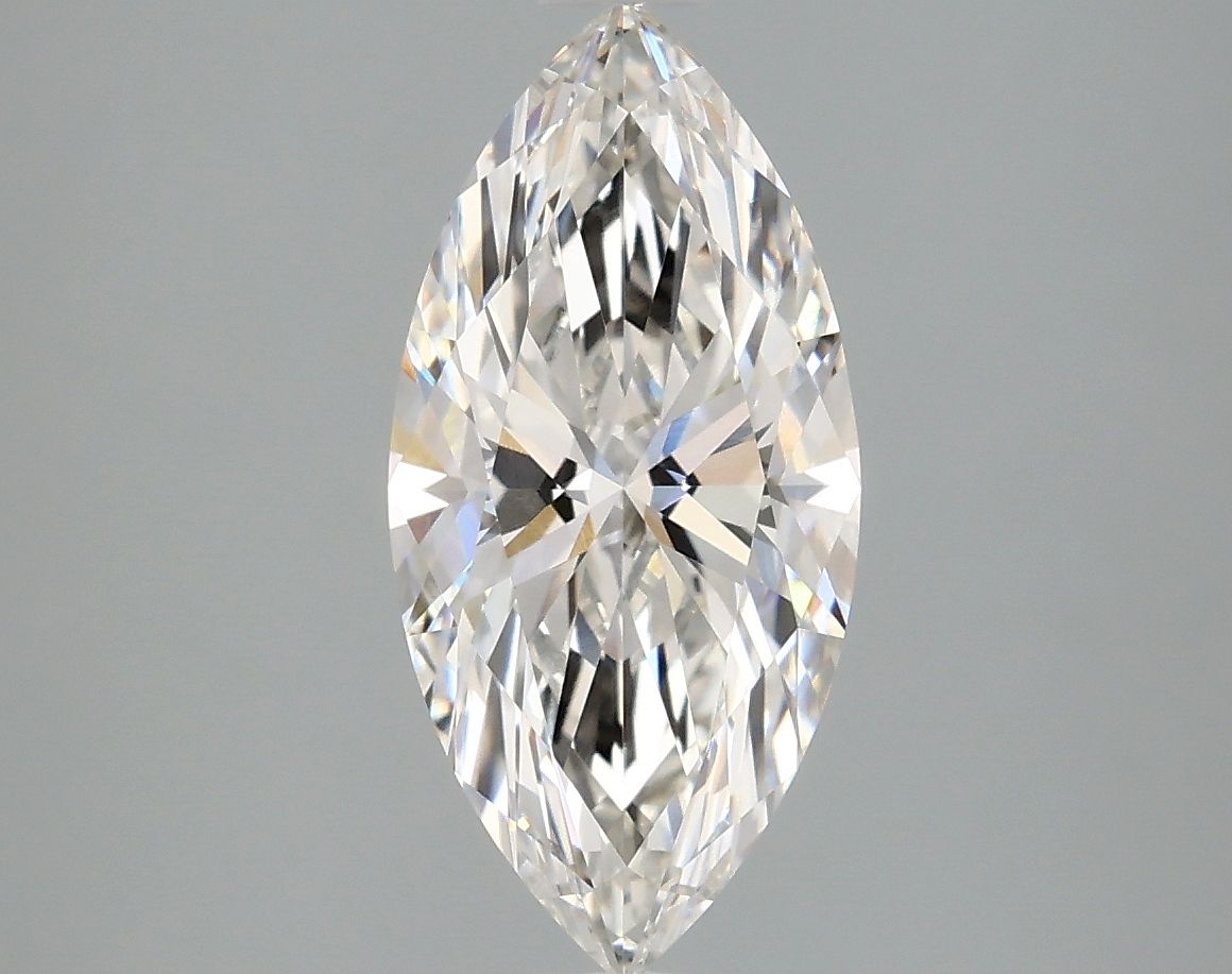 Lab-Grown Marquise Diamond - 1.99 Carats, F Color, VVS2 Clarity - Certified by IGI - Report Number: LG668426411