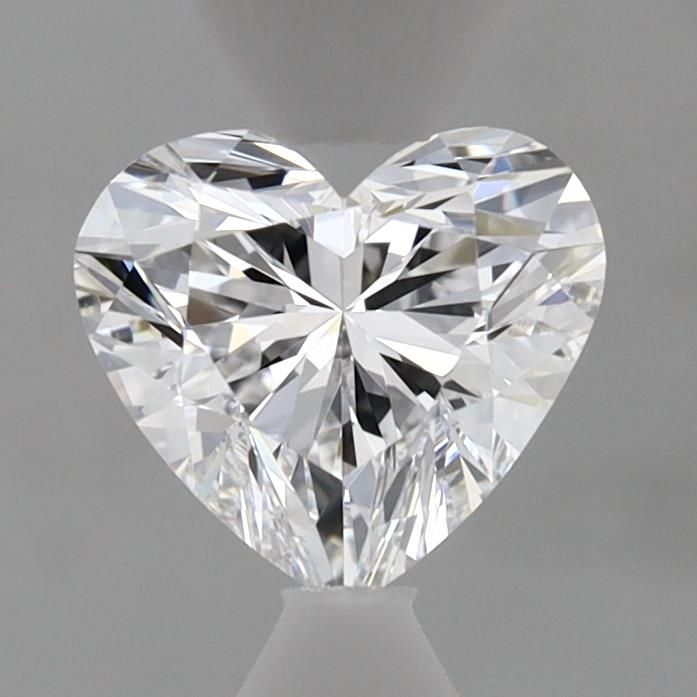 Lab-Grown Heart Diamond - 0.97 Carats, D Color, VVS2 Clarity - Certified by IGI - Report Number: LG638415532