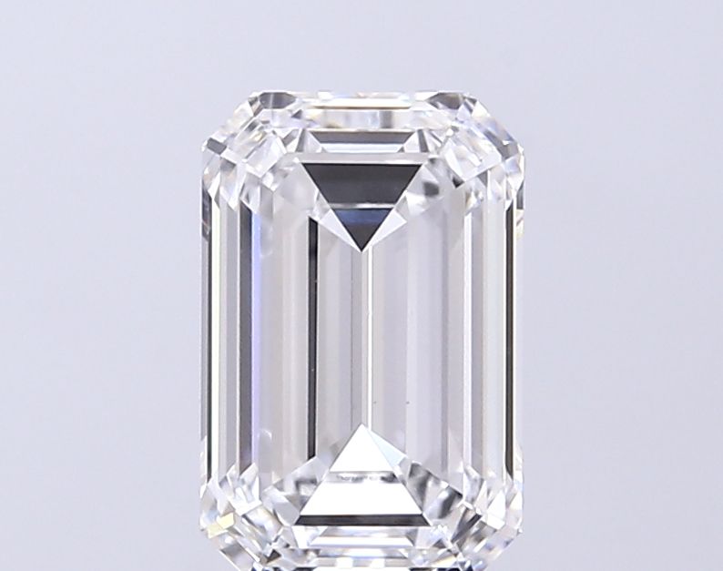 Lab-Grown Emerald Diamond - 2.57 Carats, E Color, VVS2 Clarity - Certified by IGI - Report Number: LG715521047