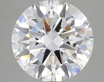 Lab-Grown Round Diamond - 4.02 Carats, E Color, VVS2 Clarity - Certified by IGI - Report Number: LG684504934