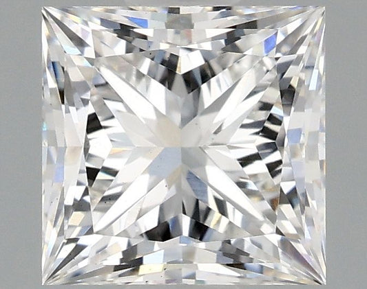 Lab-Grown Princess Diamond - 1.46 Carats, E Color, VS2 Clarity - Certified by IGI - Report Number: LG666427475