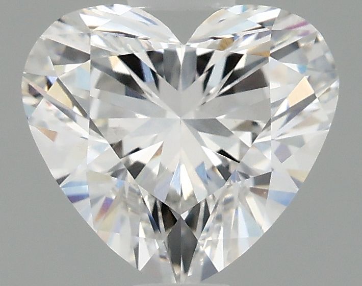 Lab-Grown Heart Diamond - 0.97 Carats, D Color, VVS2 Clarity - Certified by IGI - Report Number: LG671485165