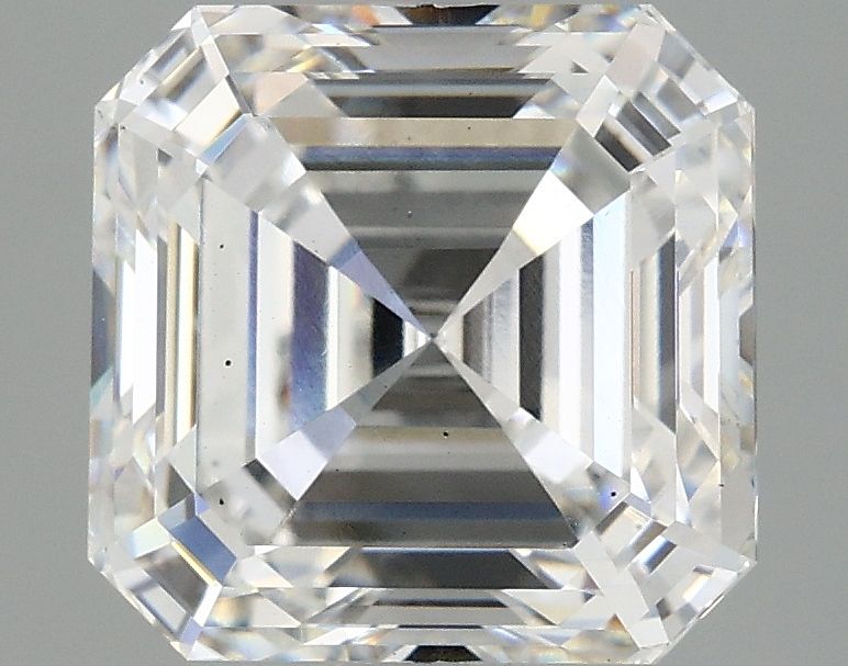 Lab-Grown Asscher Diamond - 3.1 Carats, E Color, VS2 Clarity - Certified by IGI - Report Number: LG677557671