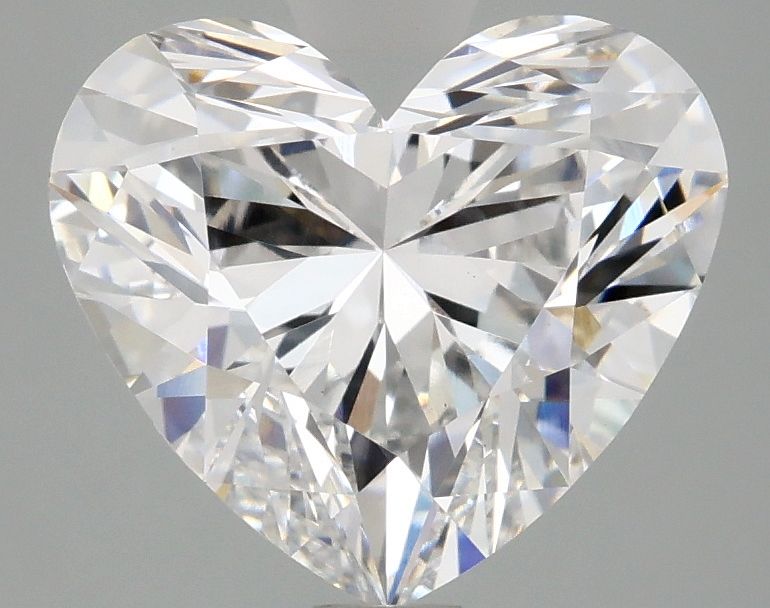 Lab-Grown Heart Diamond - 3.01 Carats, E Color, VVS2 Clarity - Certified by IGI - Report Number: LG677562568
