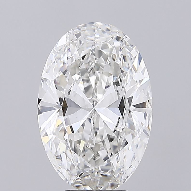 Lab-Grown Oval Diamond - 6.02 Carats, F Color, VS2 Clarity - Certified by IGI - Report Number: LG683596758