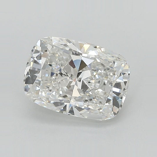 Lab-Grown Cushion Diamond - 2.57 Carats, F Color, VVS2 Clarity - Certified by IGI - Report Number: LG683574728