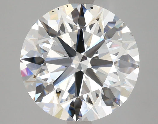 Lab-Grown Round Diamond - 4.5 Carats, E Color, VS2 Clarity - Certified by IGI - Report Number: LG589380575