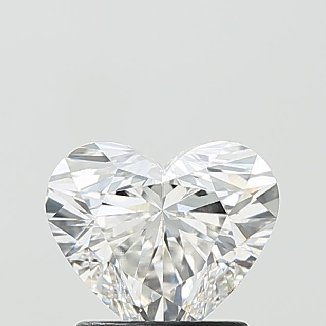 Lab-Grown Heart Diamond - 1.52 Carats, F Color, VVS2 Clarity - Certified by IGI - Report Number: LG643445867