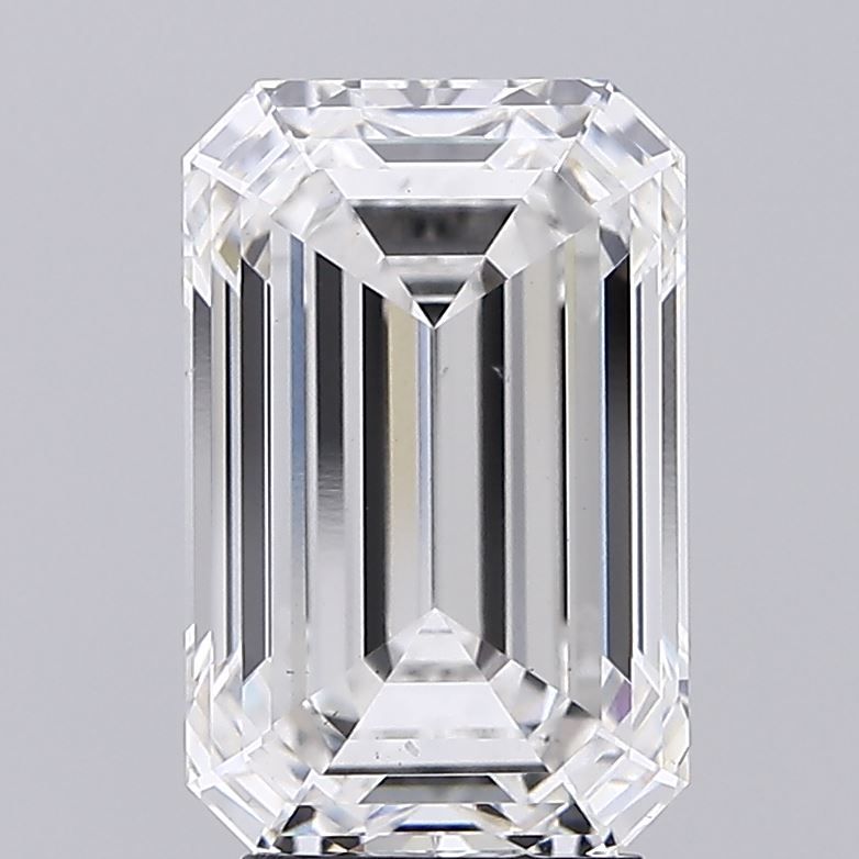 Lab-Grown Emerald Diamond - 4.04 Carat, F Color, VS2 Clarity | Sustainable Luxury, Dazzling Brilliance | GIA | Certified 6432097553