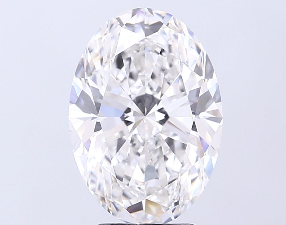 Lab-Grown Oval Diamond - 4.01 Carats, E Color, VVS2 Clarity - Certified by IGI - Report Number: LG710584630