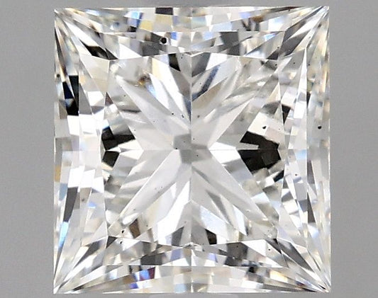 Lab-Grown Princess Diamond - 2.52 Carats, F Color, VS2 Clarity - Certified by IGI - Report Number: LG636478967