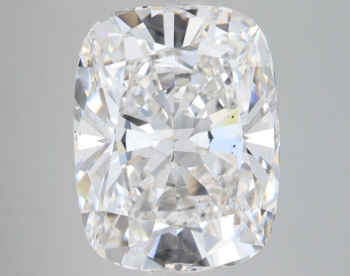 Lab-Grown Cushion Diamond - 6.1 Carats, F Color, VS2 Clarity - Certified by IGI - Report Number: LG669458772