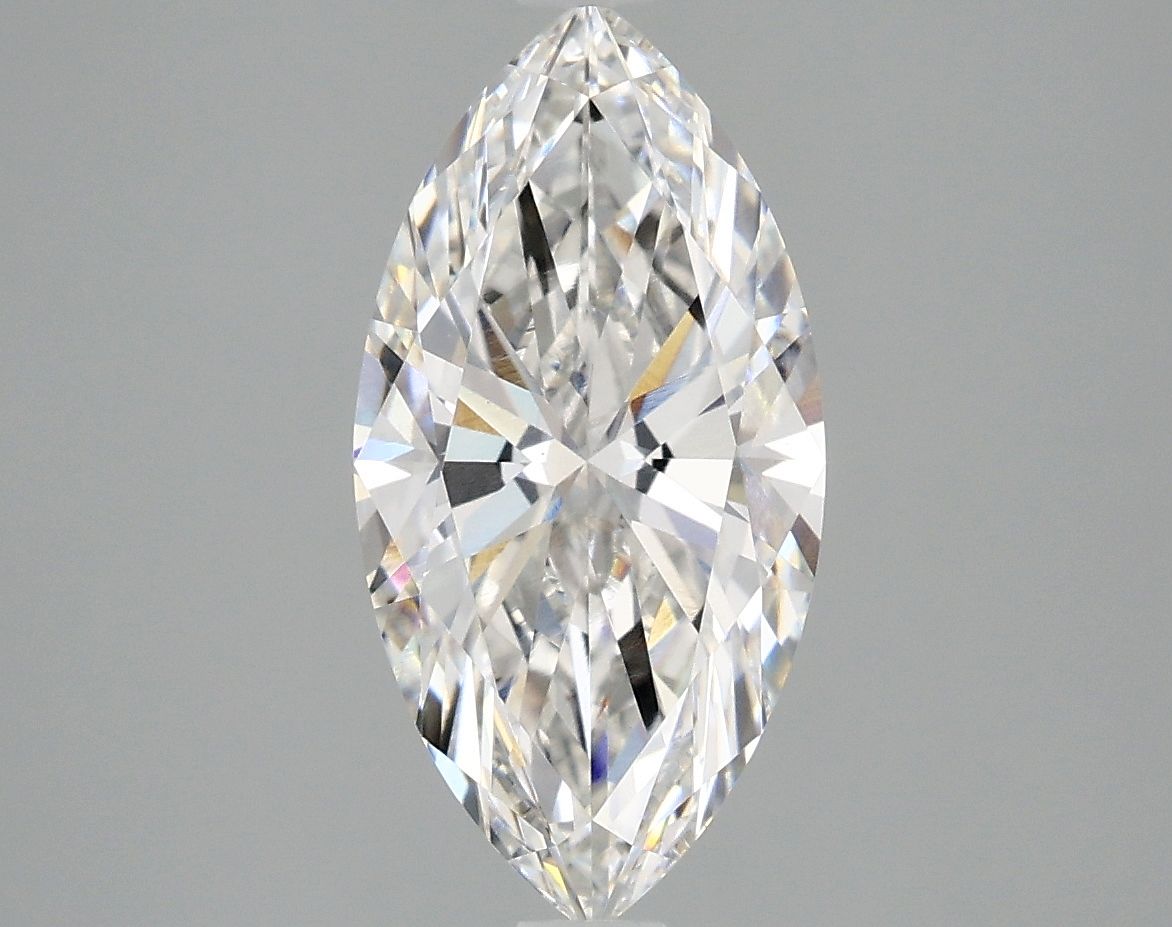 Lab-Grown Marquise Diamond - 2.47 Carats, F Color, VS1 Clarity - Certified by IGI - Report Number: LG668430514
