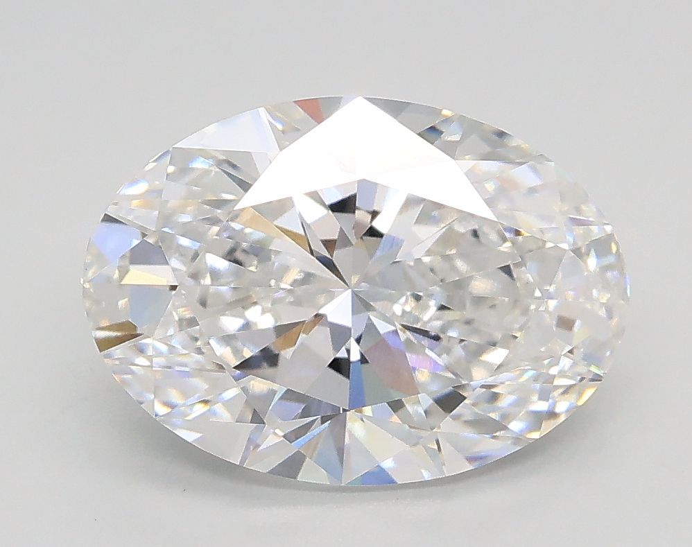 Lab-Grown Oval Diamond - 2.5 Carats, E Color, VVS2 Clarity - Certified by IGI - Report Number: LG687573474