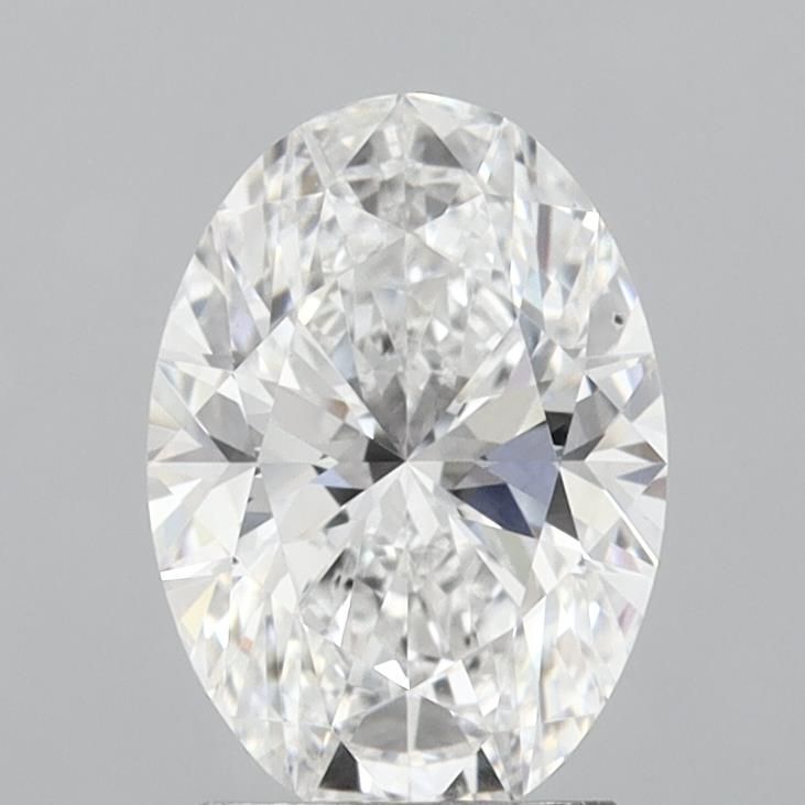 Lab-Grown Oval Diamond - 2.51 Carats, E Color, VS2 Clarity - Certified by IGI - Report Number: LG713595798