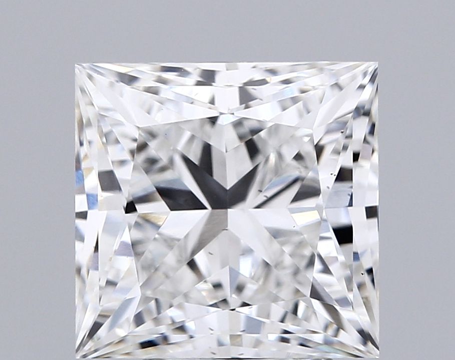 Lab-Grown Princess Diamond - 4.01 Carats, E Color, VS2 Clarity - Certified by IGI - Report Number: LG645443401