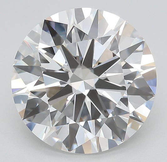 Lab-Grown Round Diamond - 6.0 Carats, F Color, VVS2 Clarity - Certified by IGI - Report Number: LG710515949