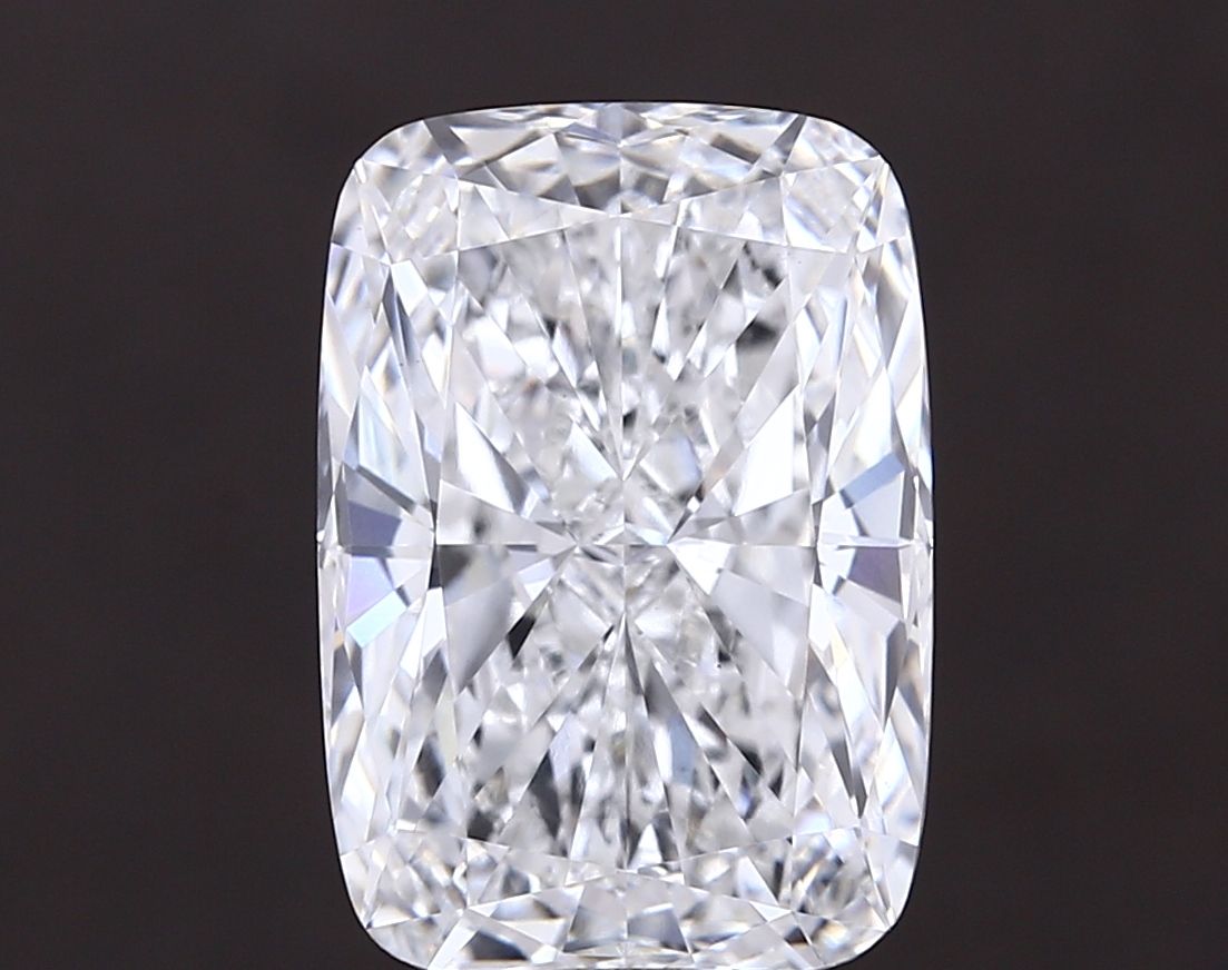 Lab-Grown Cushion Diamond - 7.07 Carats, F Color, VS1 Clarity - Certified by IGI - Report Number: LG694560186