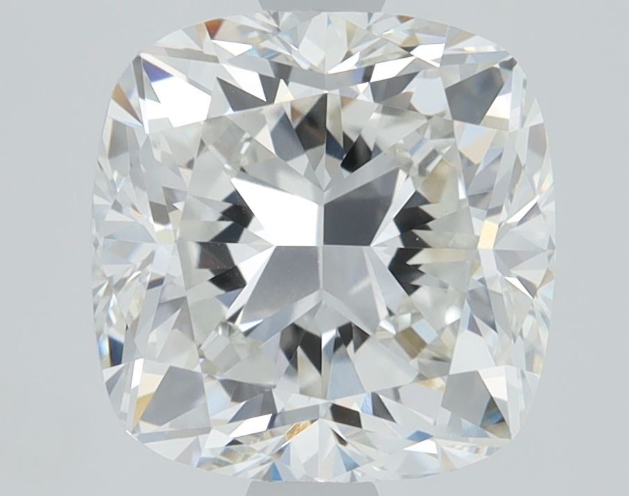 Lab-Grown Cushion Diamond - 2.5 Carats, F Color, VVS2 Clarity - Certified by IGI - Report Number: LG636468995