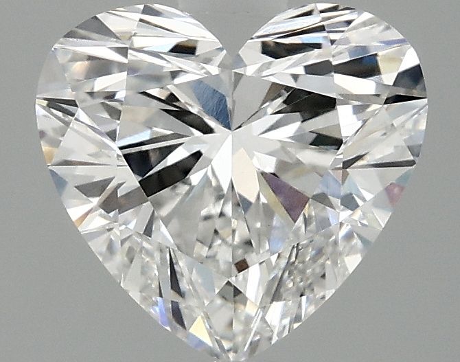 Lab-Grown Heart Diamond - 1.95 Carats, E Color, VVS2 Clarity - Certified by IGI - Report Number: LG715556157