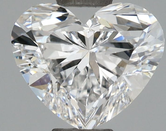Lab-Grown Heart Diamond - 1.47 Carats, D Color, VVS2 Clarity - Certified by IGI - Report Number: LG693507620