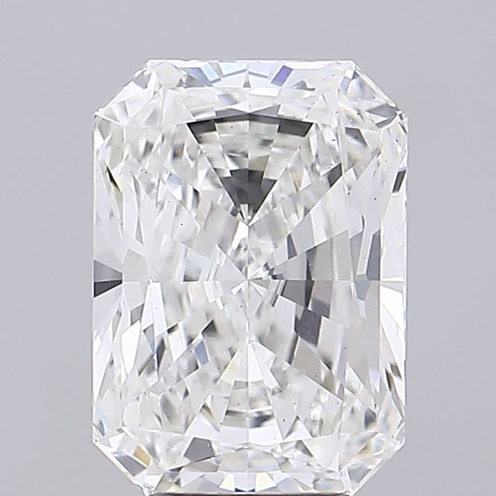 Lab-Grown Radiant Diamond - 5.29 Carats, F Color, VS2 Clarity - Certified by IGI - Report Number: LG691569344