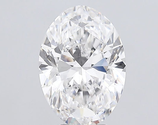 Lab-Grown Oval Diamond - 7.01 Carats, E Color, VS1 Clarity - Certified by IGI - Report Number: LG693507353