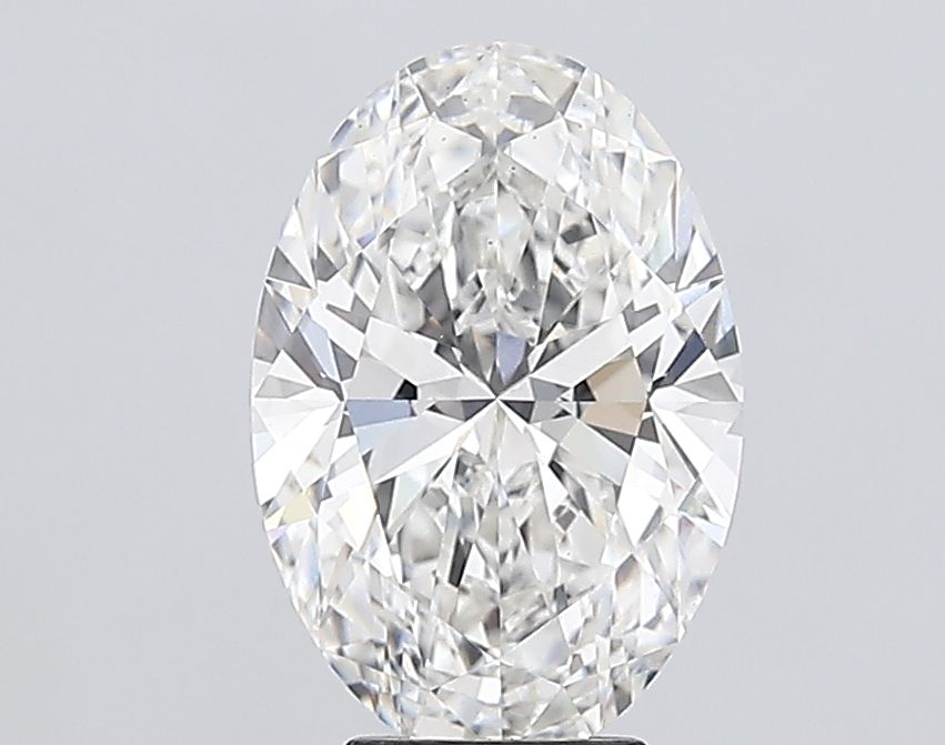 Lab-Grown Oval Diamond - 5.07 Carats, F Color, VS2 Clarity - Certified by IGI - Report Number: LG683582583