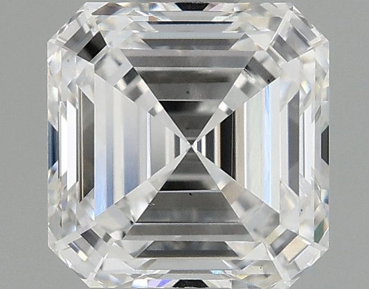Lab-Grown Asscher Diamond - 1.05 Carats, E Color, VS2 Clarity - Certified by IGI - Report Number: LG689591436