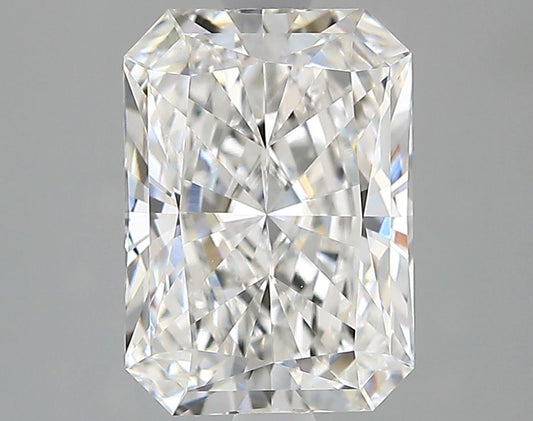 Lab-Grown Radiant Diamond - 2.56 Carats, E Color, VVS2 Clarity - Certified by IGI - Report Number: LG712574526