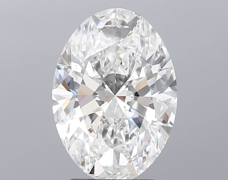 Lab-Grown Oval Diamond - 3.53 Carats, E Color, VVS2 Clarity - Certified by GIA - Report Number: 7511722096