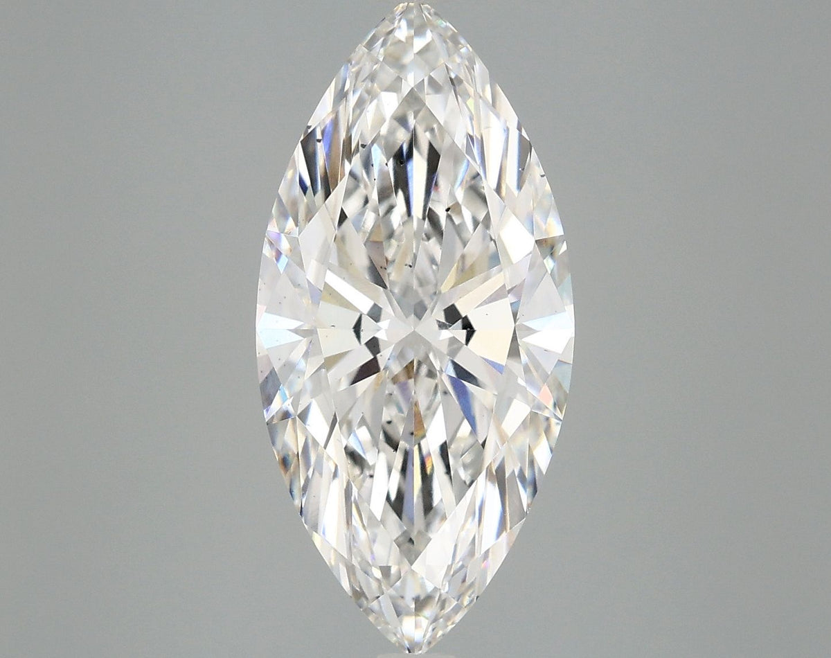 Lab-Grown Marquise Diamond - 4.03 Carats, E Color, VS2 Clarity - Certified by IGI - Report Number: LG684512563