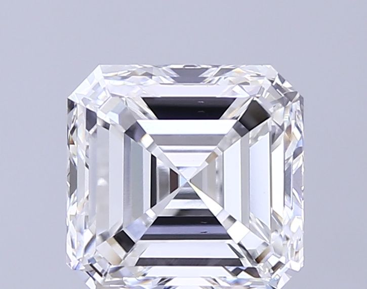 Lab-Grown Asscher Diamond - 3.52 Carats, E Color, VS2 Clarity - Certified by IGI - Report Number: LG717556416