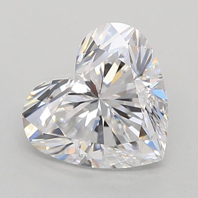 Lab-Grown Heart Diamond - 1.54 Carats, D Color, VVS2 Clarity - Certified by IGI - Report Number: LG654413547