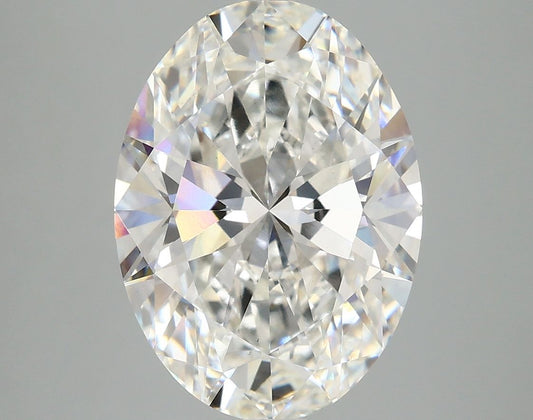 Lab-Grown Oval Diamond - 4.77 Carats, F Color, VS2 Clarity - Certified by IGI - Report Number: LG675501238