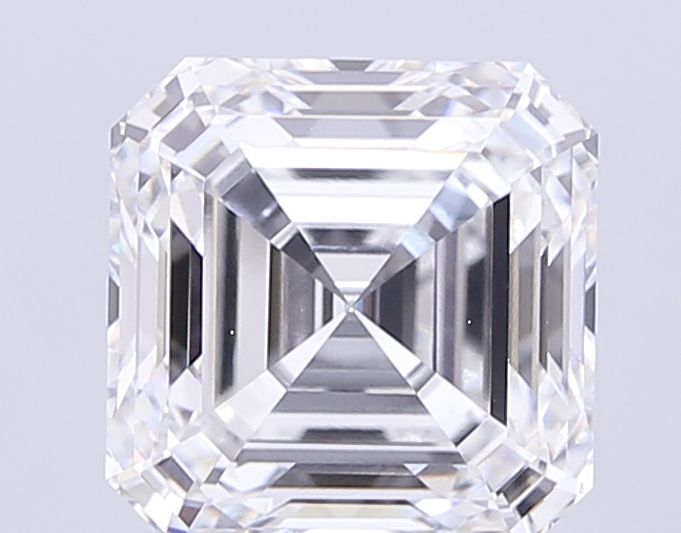 Lab-Grown Asscher Diamond - 8.11 Carats, E Color, VVS1 Clarity - Certified by IGI - Report Number: LG710561398