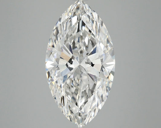 Lab-Grown Marquise Diamond - 5.03 Carats, F Color, VS2 Clarity - Certified by IGI - Report Number: LG687523037