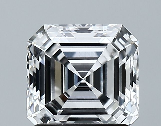Lab-Grown Asscher Diamond - 1.51 Carats, E Color, VS2 Clarity - Certified by GIA - Report Number: 6502660698