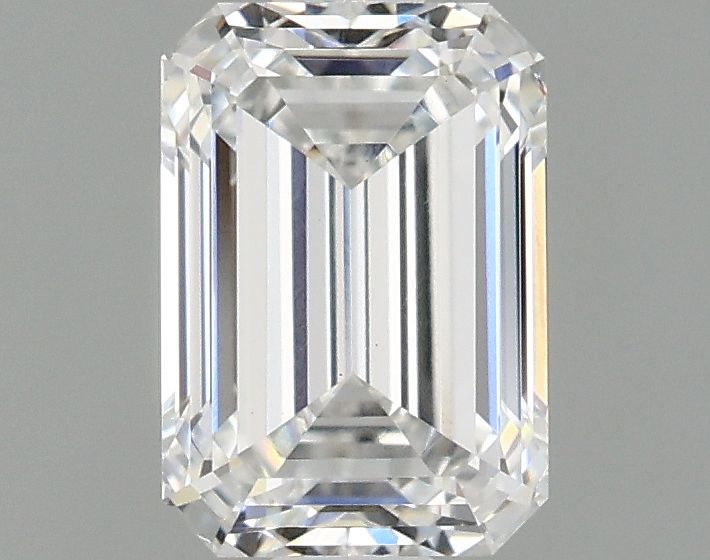 Lab-Grown Emerald Diamond - 0.97 Carats, E Color, VVS2 Clarity - Certified by IGI - Report Number: LG666422759