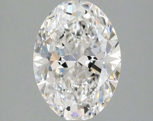 Lab-Grown Oval Diamond - 1.97 Carats, E Color, VVS2 Clarity - Certified by IGI - Report Number: LG687590154