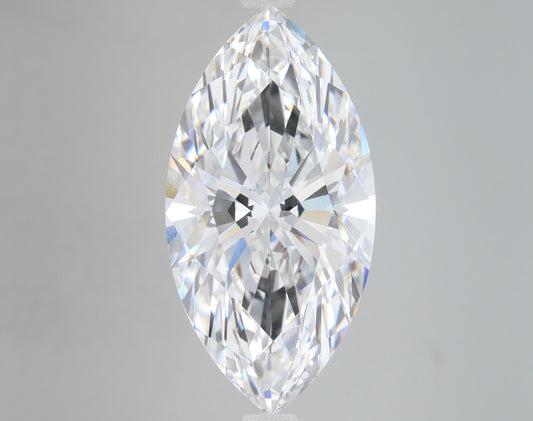 Lab-Grown Marquise Diamond - 8.04 Carats, E Color, VS1 Clarity - Certified by IGI - Report Number: LG651433548