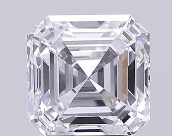 Lab-Grown Asscher Diamond - 2.51 Carats, D Color, VS1 Clarity - Certified by IGI - Report Number: LG709522469