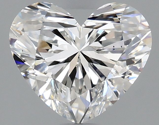 Lab-Grown Heart Diamond - 1.99 Carats, F Color, VS2 Clarity - Certified by IGI - Report Number: LG648452725