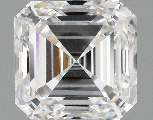 Lab-Grown Asscher Diamond - 1.08 Carats, D Color, VS1 Clarity - Certified by IGI - Report Number: LG687585477