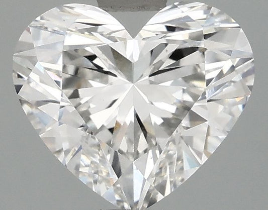 Lab-Grown Heart Diamond - 1.95 Carats, F Color, VS2 Clarity - Certified by IGI - Report Number: LG715506961