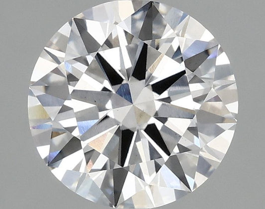 Lab-Grown Round Diamond - 2.47 Carats, F Color, VS2 Clarity - Certified by IGI - Report Number: LG706524326
