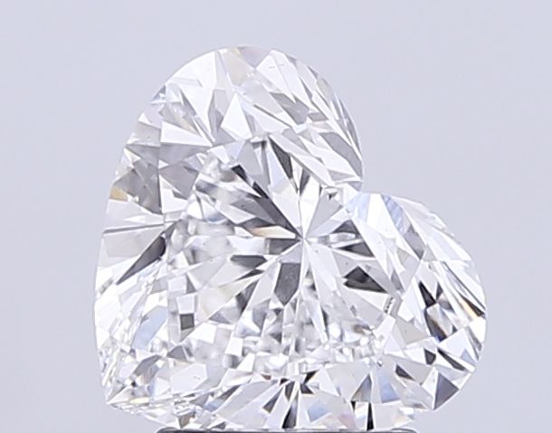 Lab-Grown Heart Diamond - 2.51 Carats, E Color, VS1 Clarity - Certified by IGI - Report Number: LG710577462