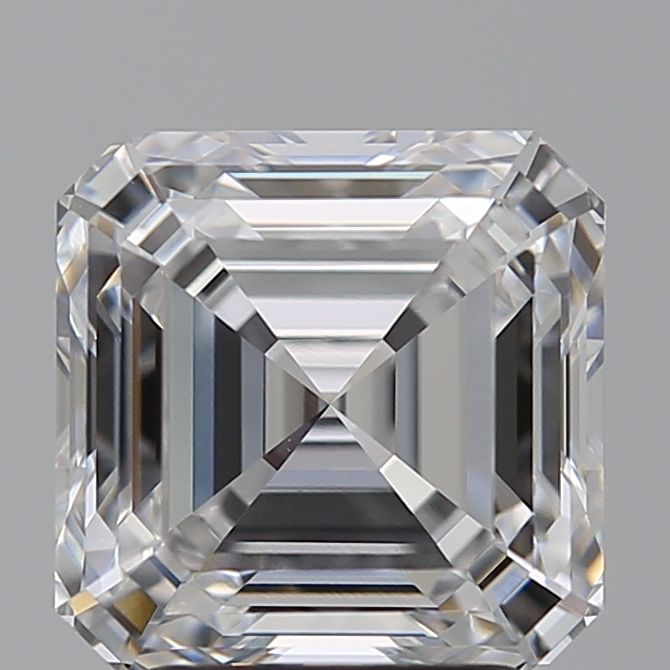 Lab-Grown Asscher Diamond - 3.08 Carats, D Color, VVS2 Clarity - Certified by IGI - Report Number: LG685521912