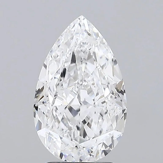 3.00ct Pear Lab Grown Diamond (Colour D, Clarity VVS2, IGI Certified)